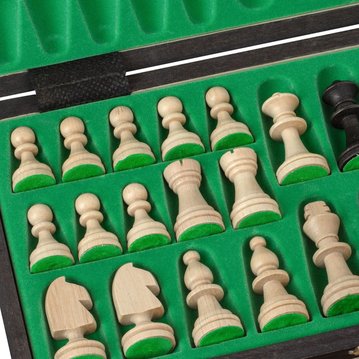Jeux d'échec magnétique noir 27 cm