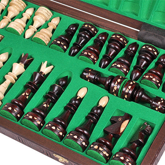 Jeux d'échec Indian bois