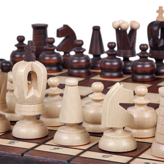 Jeux d'échec Royal Maxi pyrogravé