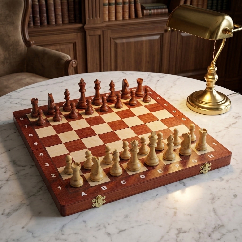 Jeux d'échec Tournament n°4 marqueté