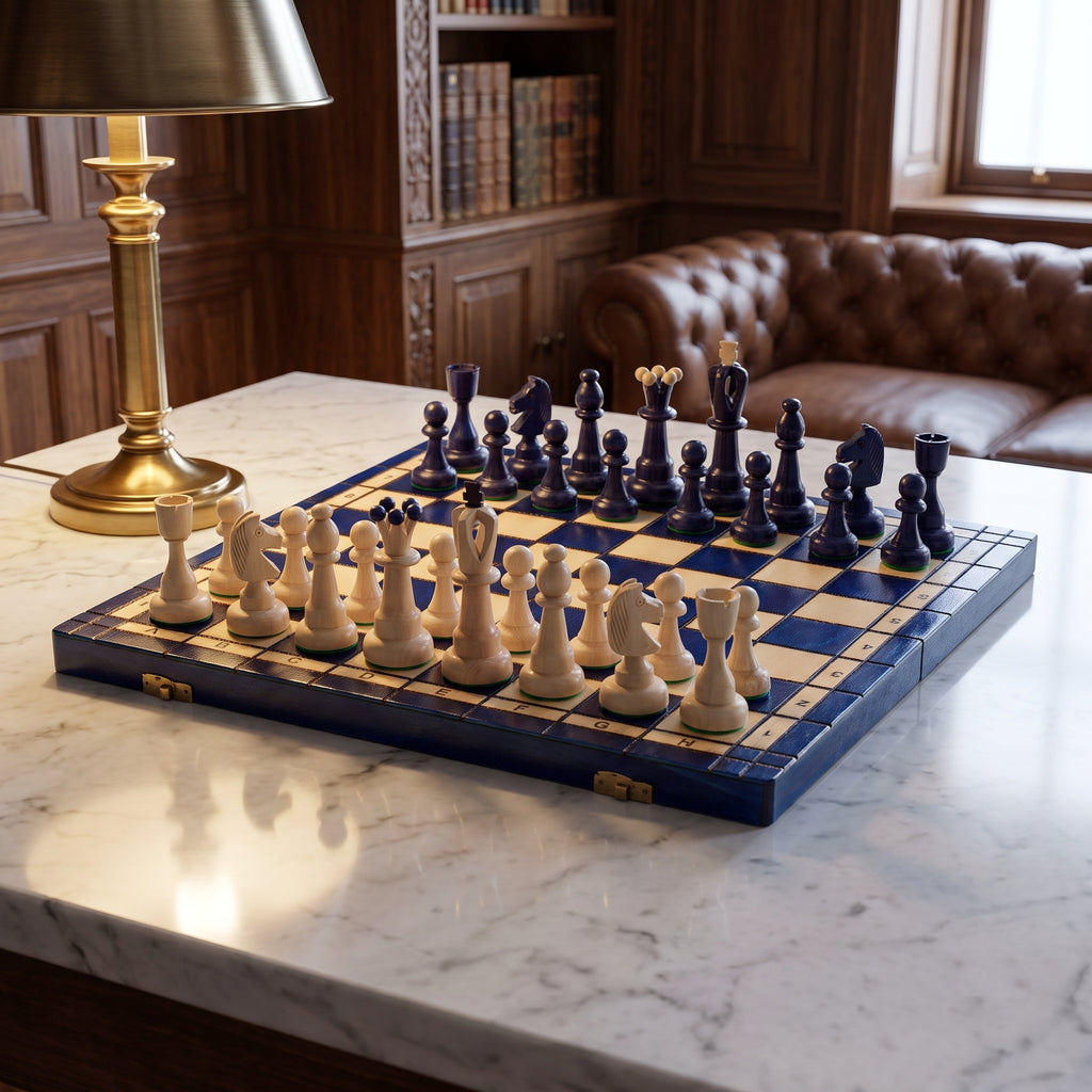 Jeux d'échec ACE bois avec rangement