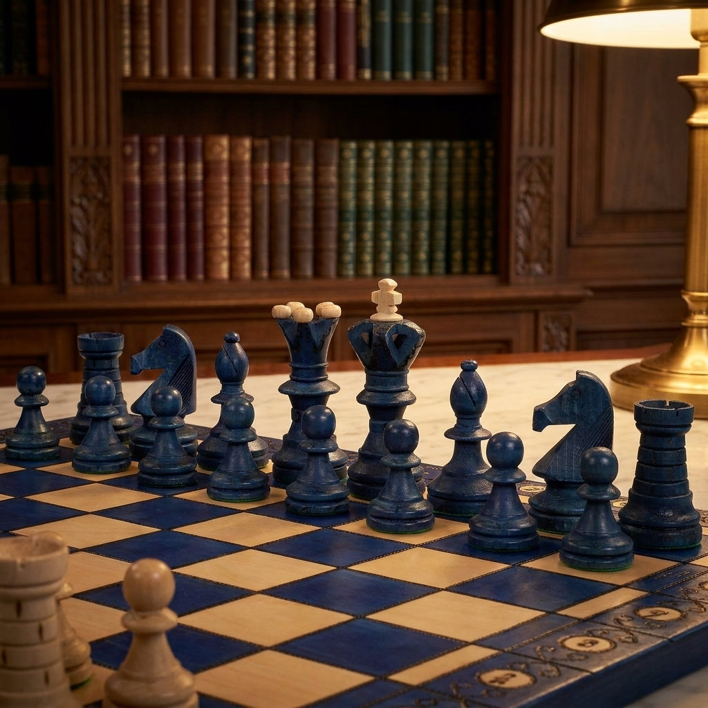 Jeux d'échec Ambassador bois