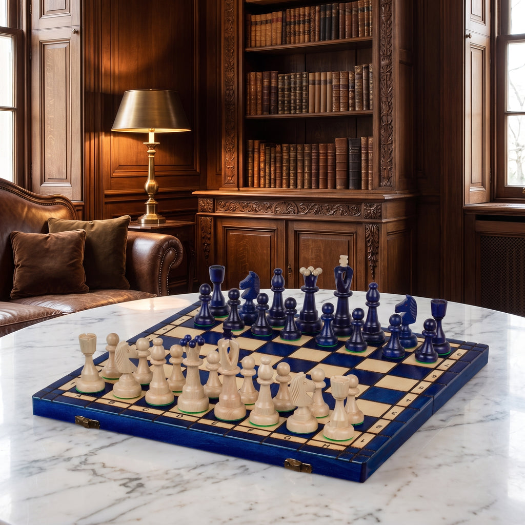 Jeux d'échec ACE bois avec rangement