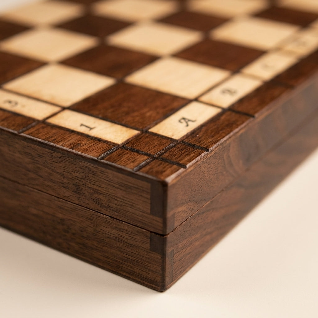 Jeux d'échec Royal Maxi pyrogravé
