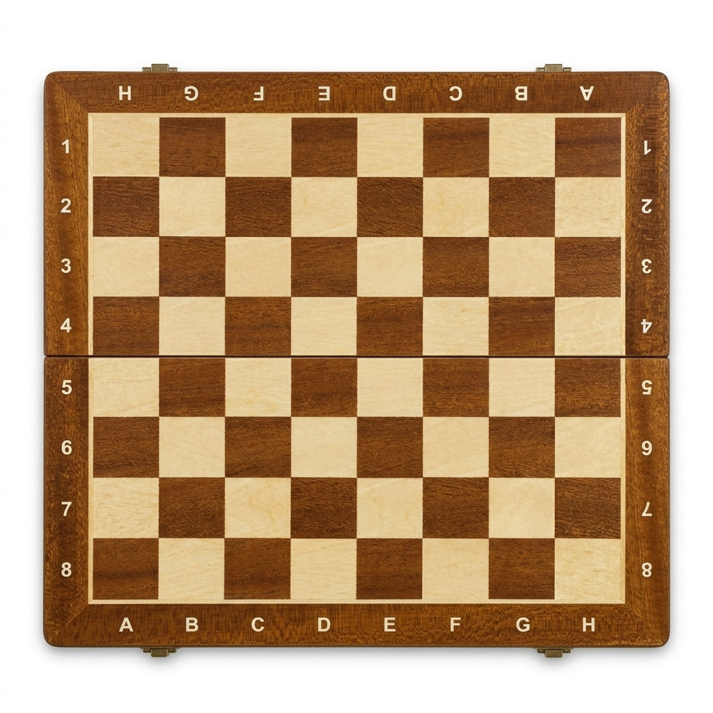 Échiquier marqueté avec coffret