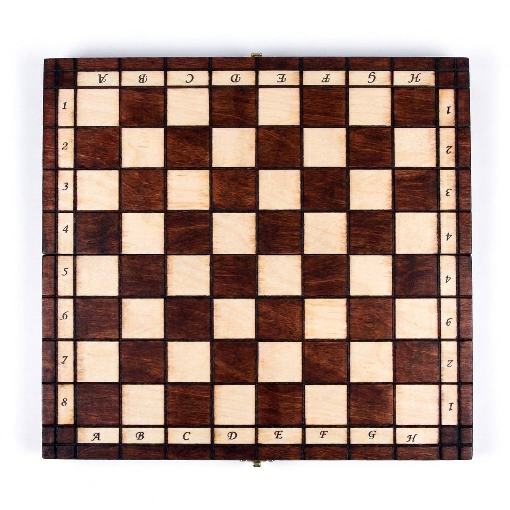 Jeux d'échec Royal Maxi pyrogravé