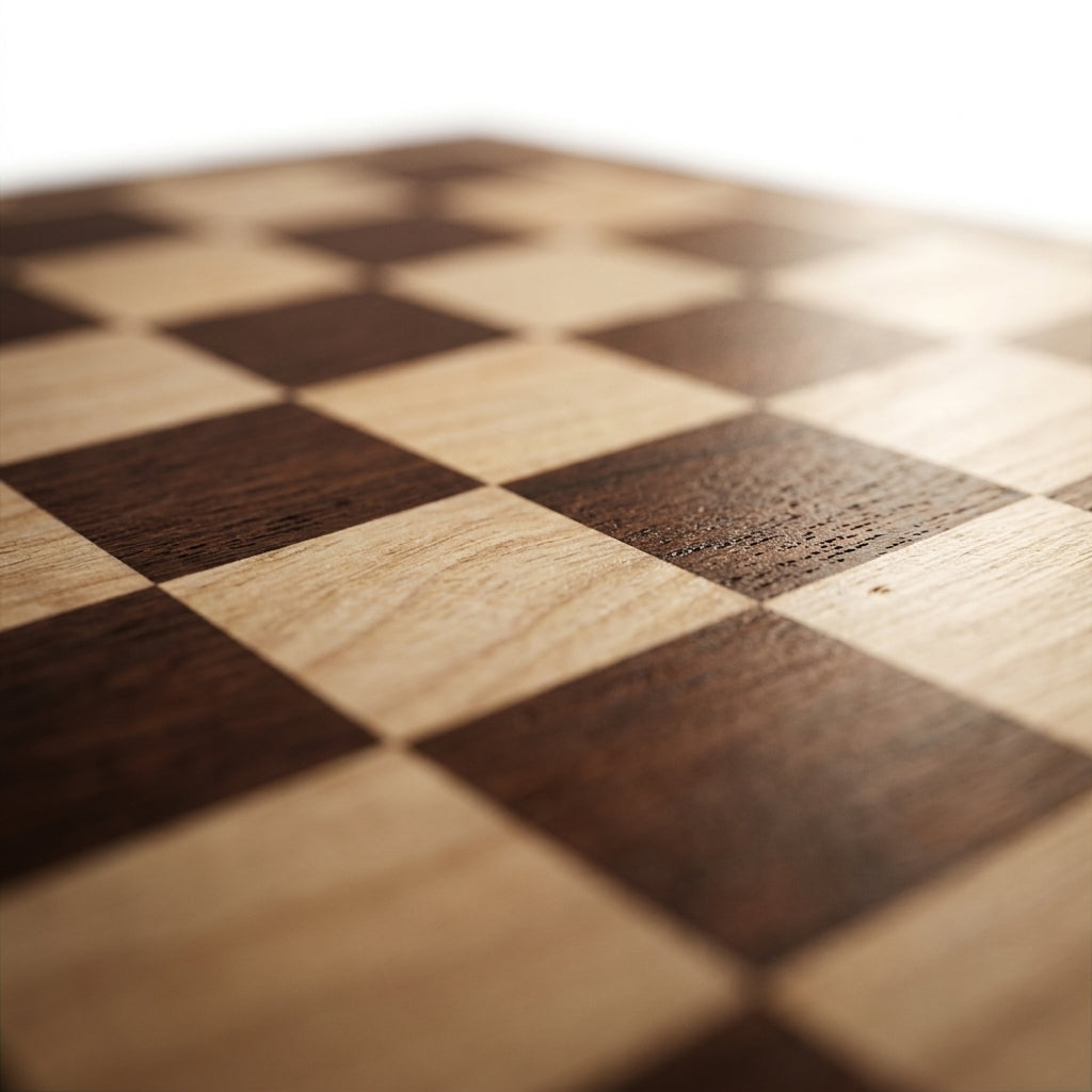 Jeux d'échec magnétique marqueté