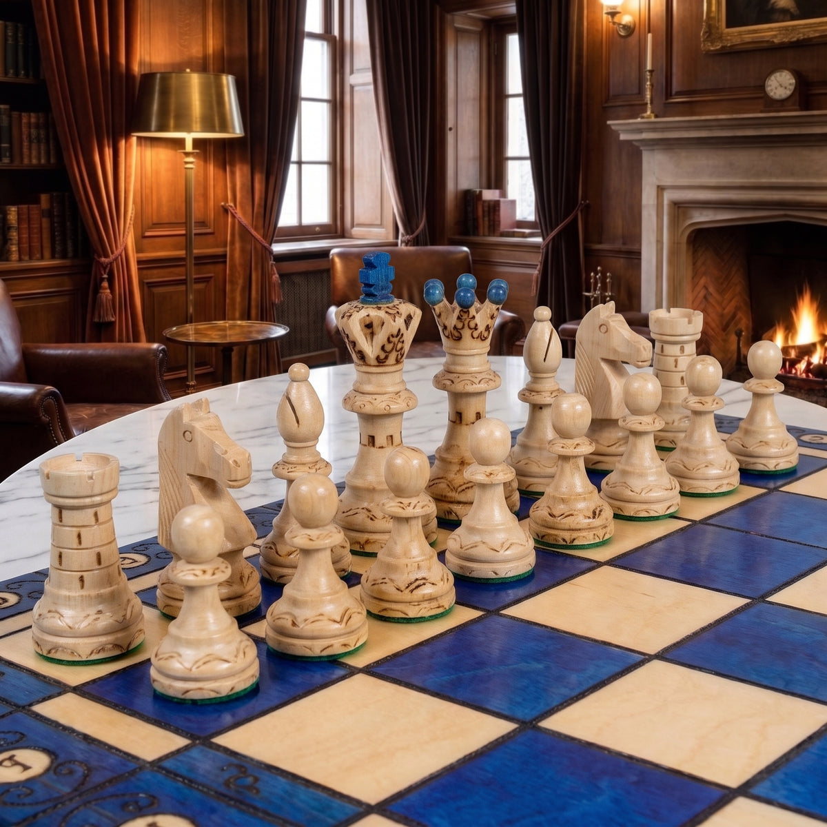 Jeux d'échec Ambassador bois