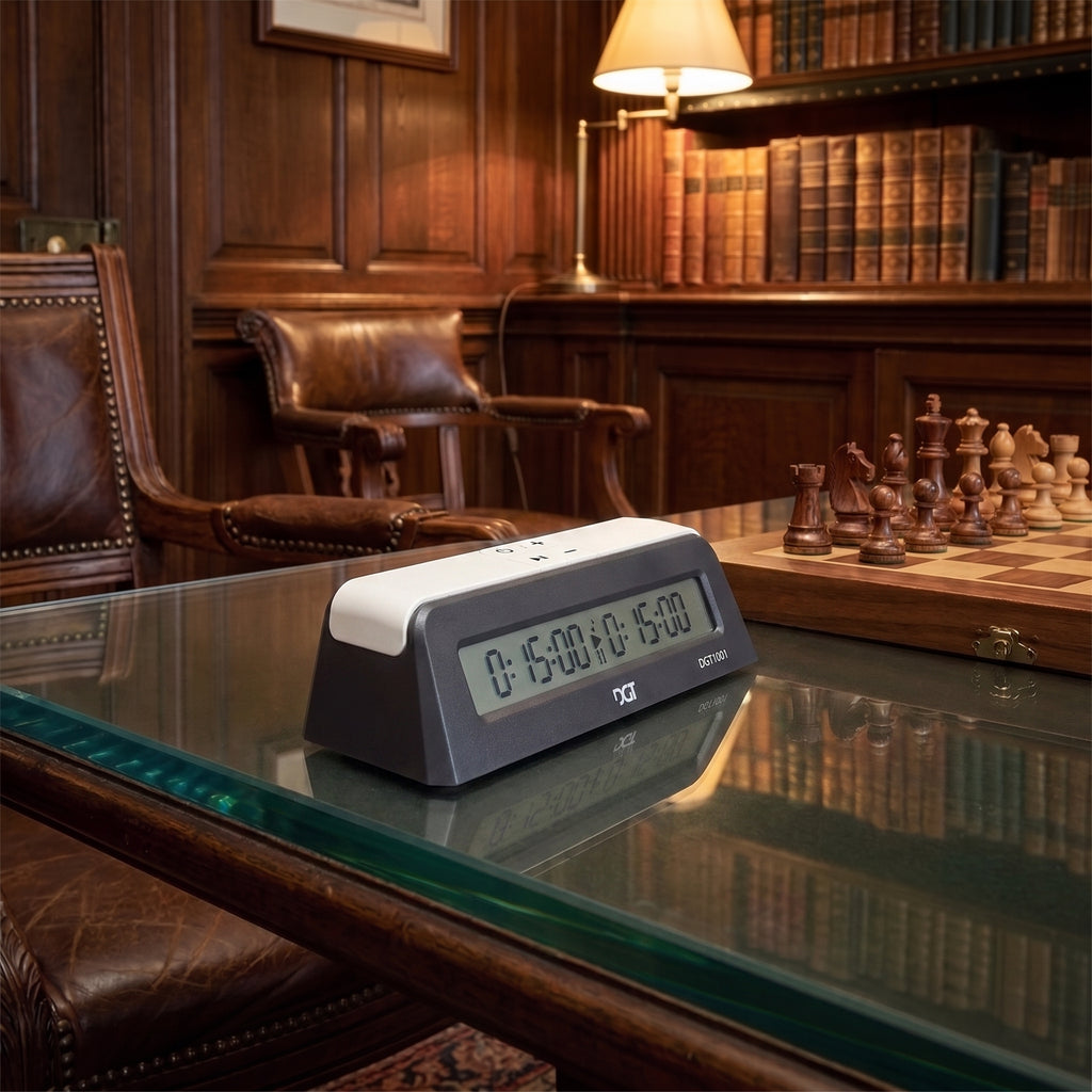 Pendule d'échecs DGT 1001 noire
