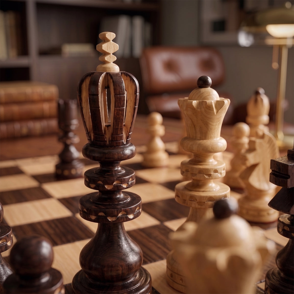 Jeux d'échec Roman bois