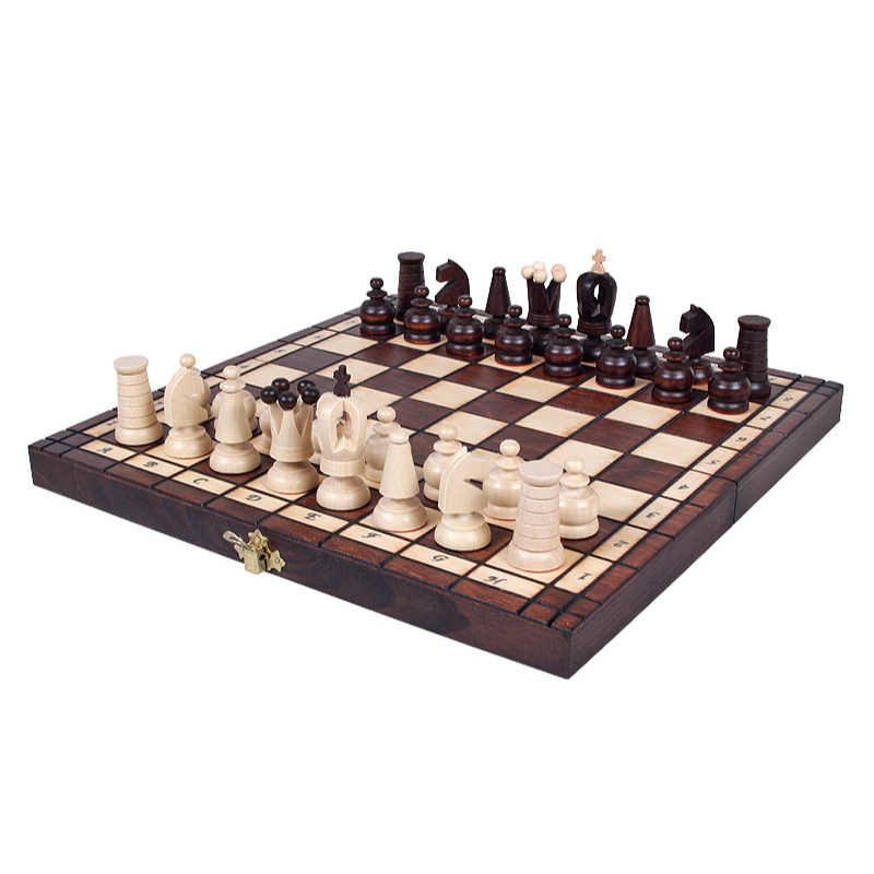 Jeux d'échec Royal Maxi pyrogravé