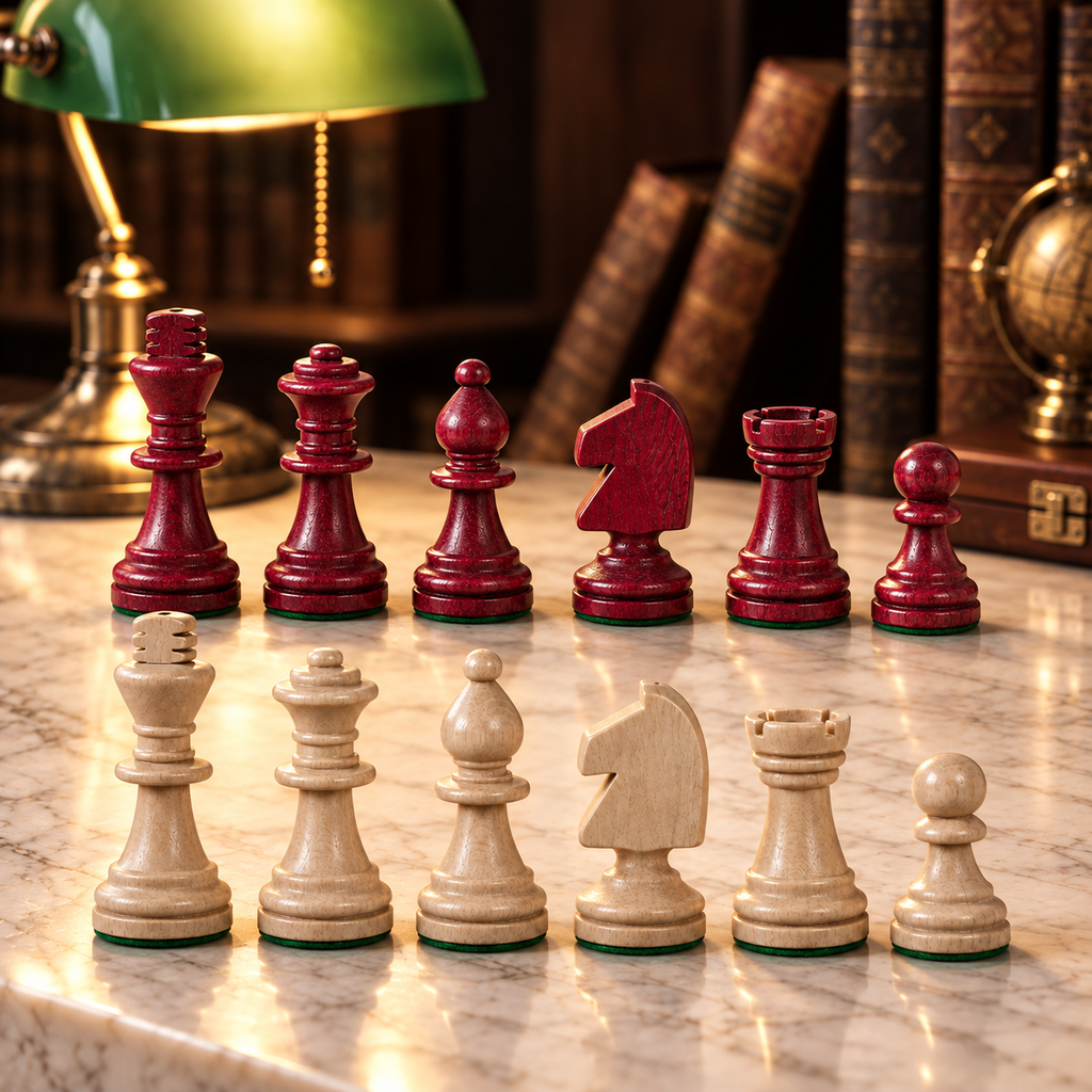 Pièces rouges et claires du jeu magnétique cerise