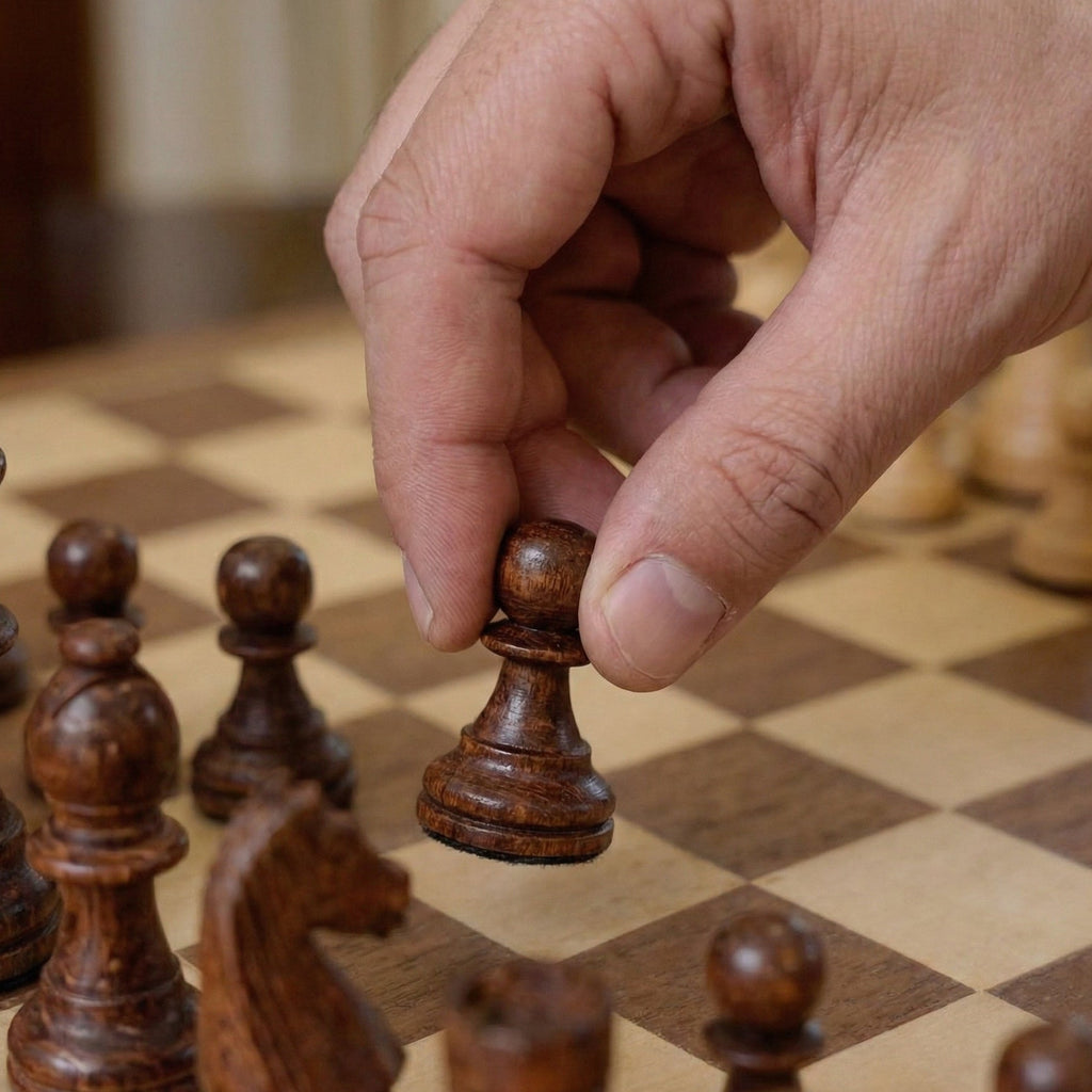 Jeux d'échec bois Érable à tiroir