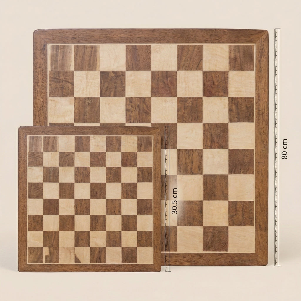 Jeux d'échec bois Érable à tiroir