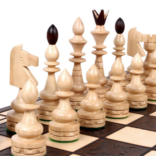 Jeux d'échec Indian bois
